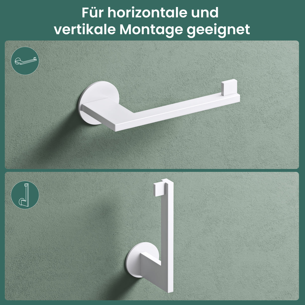 soporte de papel higiénico glasvilla, soporte de papel higiénico WC de acero inoxidable, soporte para rollos Lino-02+03+04