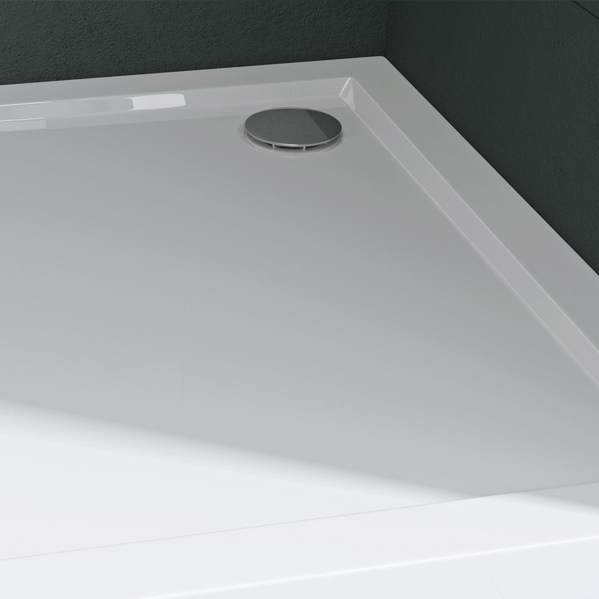 glasvilla Duschwanne Duschtasse de acrílico de alta calidad Cuadrada Faro1H