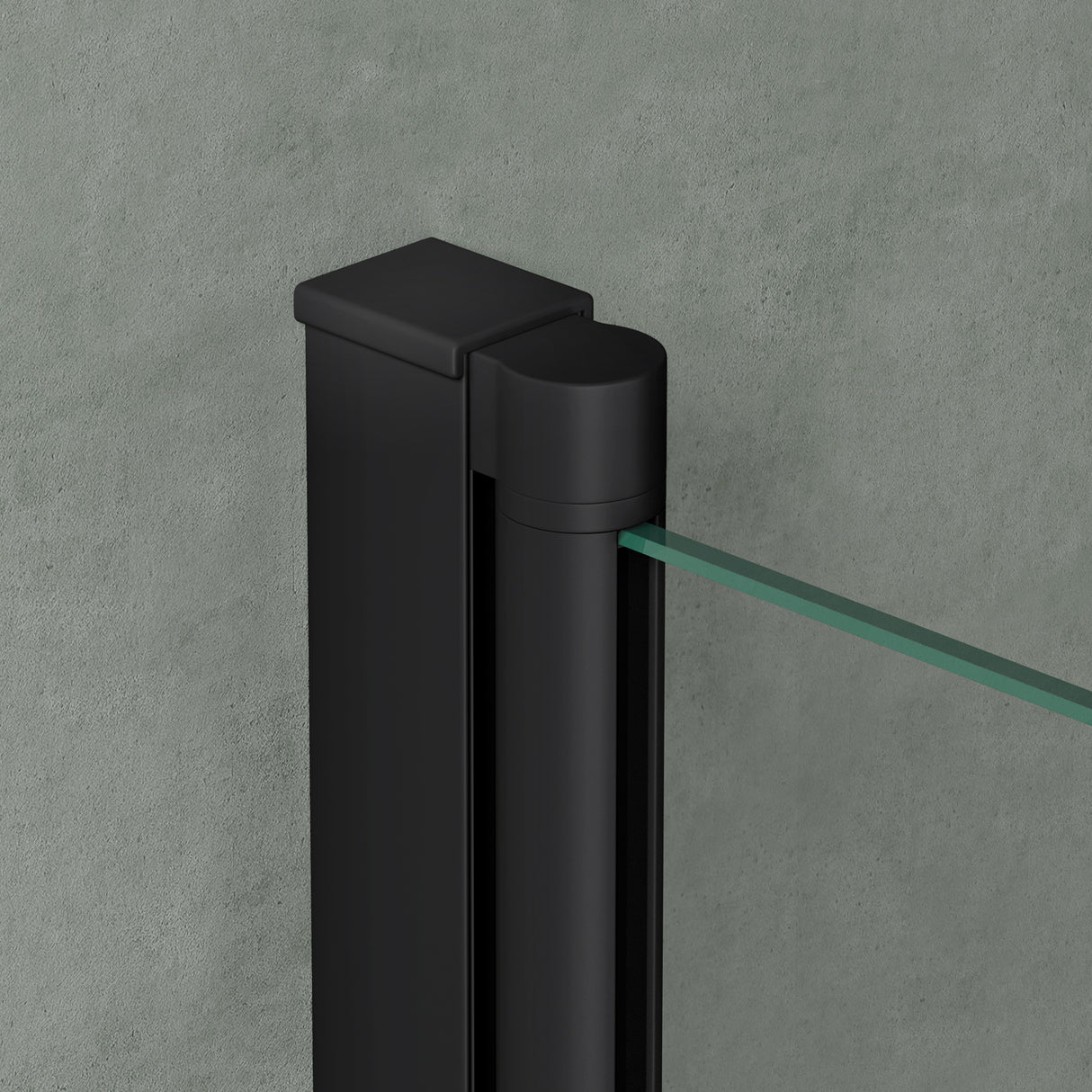 glasvilla Parete Vasca da Bagno Doccia 80x140cm, Parete Sopravasca Doccia in Vetro di Sicurezza Apertura 180° con Nano Rivestimenti e Guarnizione Cortona201