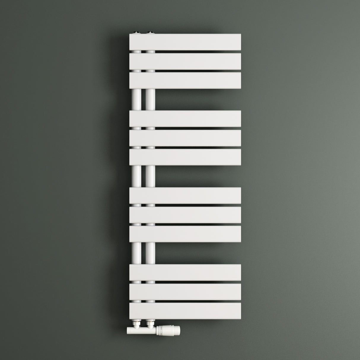 radiateur de salle de bain glasvilla radiateur sèche-serviettes de salle de bain à raccordement latéral plat sèche-serviettes FN