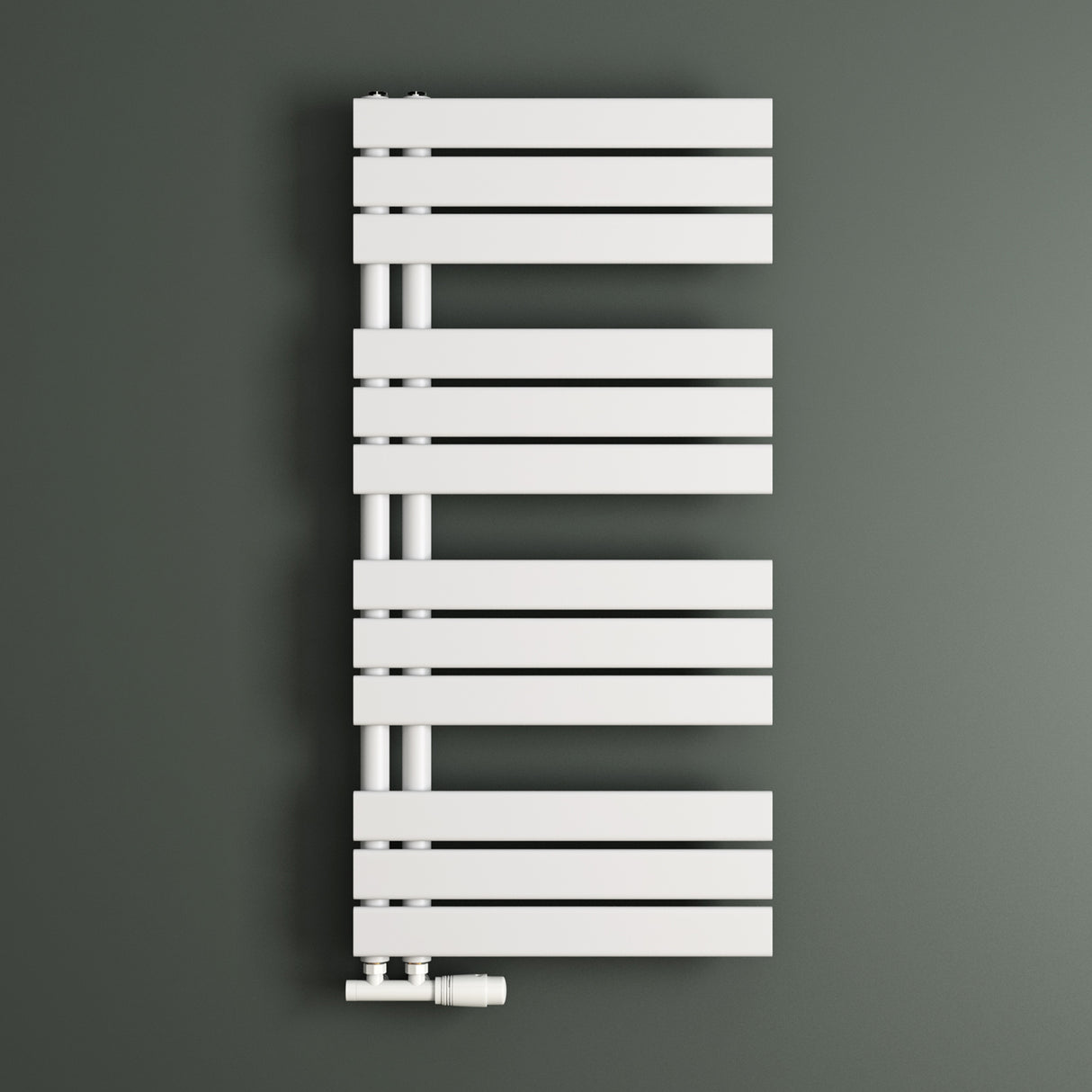 radiateur de salle de bain glasvilla radiateur sèche-serviettes de salle de bain à raccordement latéral plat sèche-serviettes FN