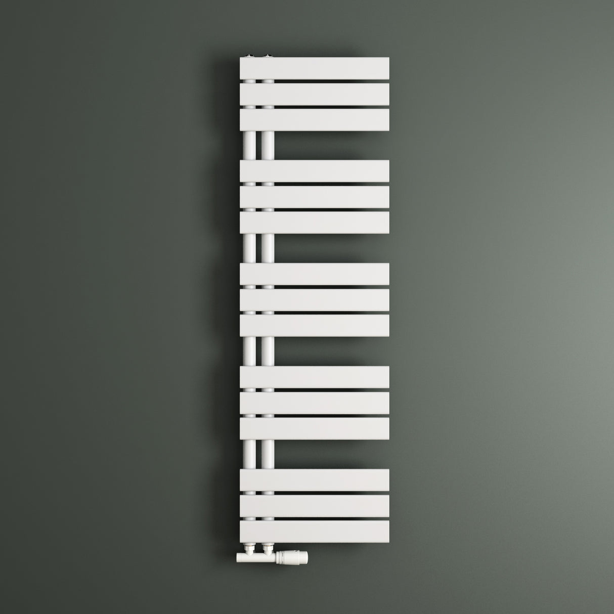 radiateur de salle de bain glasvilla radiateur sèche-serviettes de salle de bain à raccordement latéral plat sèche-serviettes FN