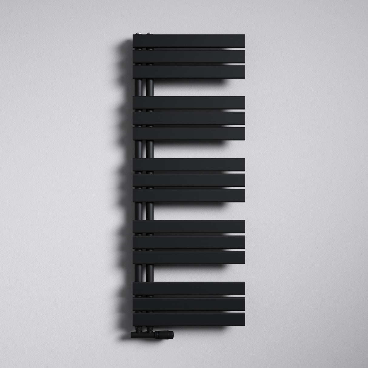 radiateur de salle de bain glasvilla radiateur sèche-serviettes de salle de bain à raccordement latéral plat sèche-serviettes FN