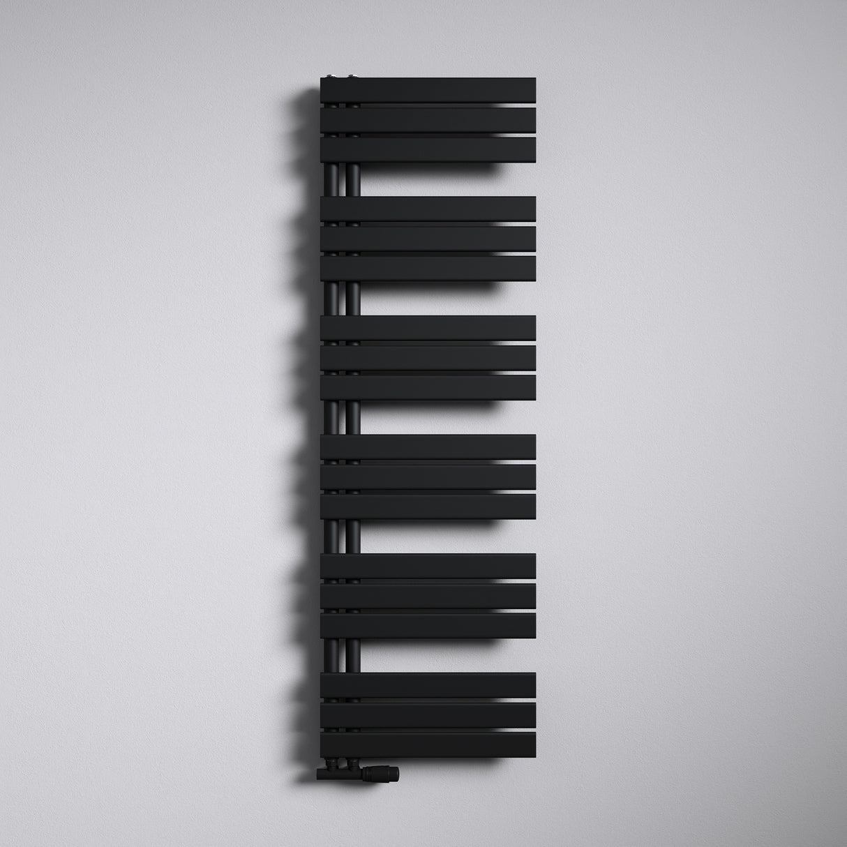 radiateur de salle de bain glasvilla radiateur sèche-serviettes de salle de bain à raccordement latéral plat sèche-serviettes FN