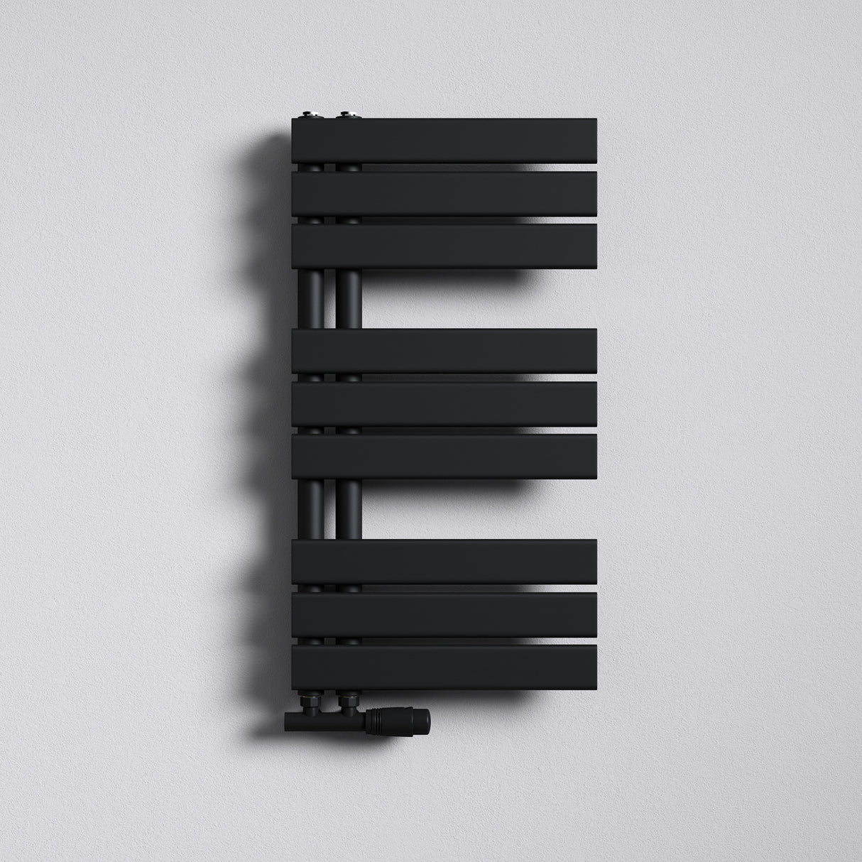 radiateur de salle de bain glasvilla radiateur sèche-serviettes de salle de bain à raccordement latéral plat sèche-serviettes FN