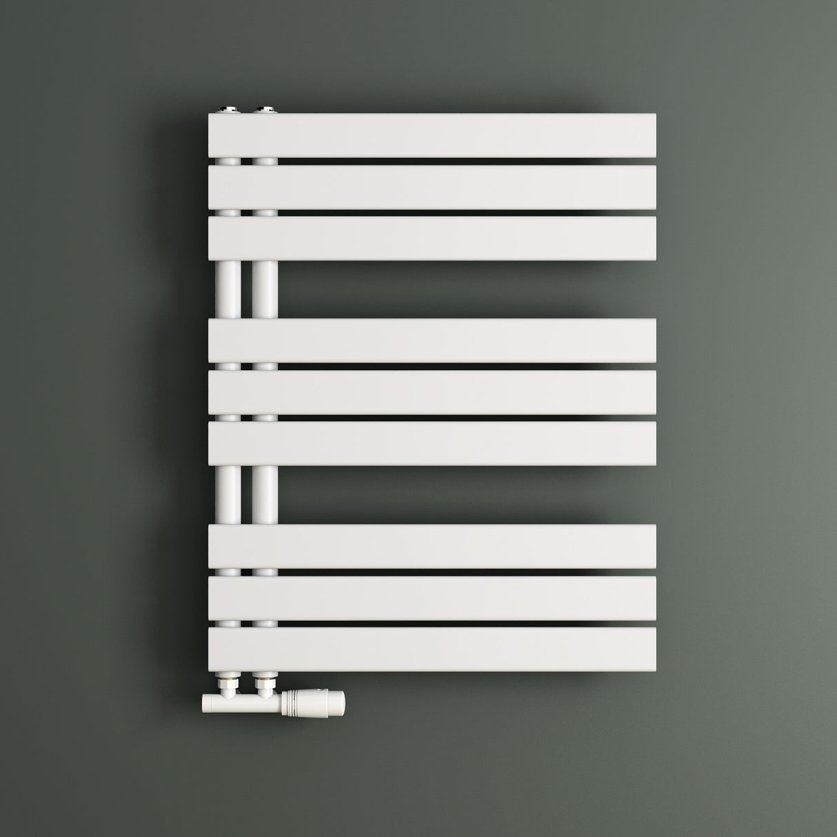 radiateur de salle de bain glasvilla radiateur sèche-serviettes de salle de bain à raccordement latéral plat sèche-serviettes FN