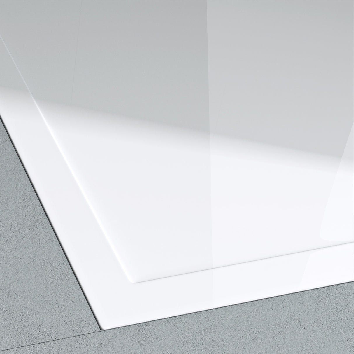 glasvilla Piatto Doccia in Acrilico Piatto Doccia Quadrato Faro