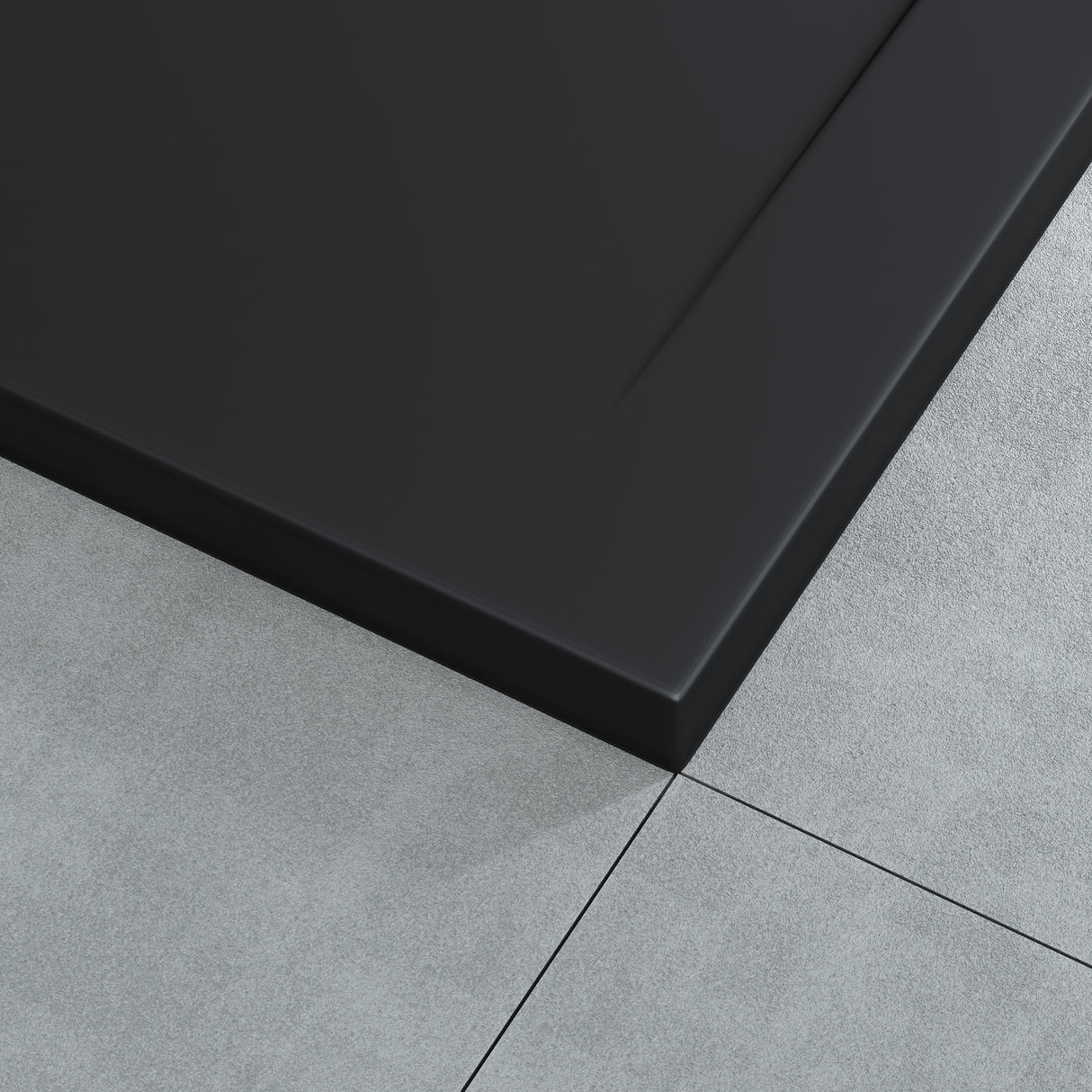 glasvilla Piatto Doccia in Pietra Artificiale Piatto Doccia Antiscivolo Geoma08