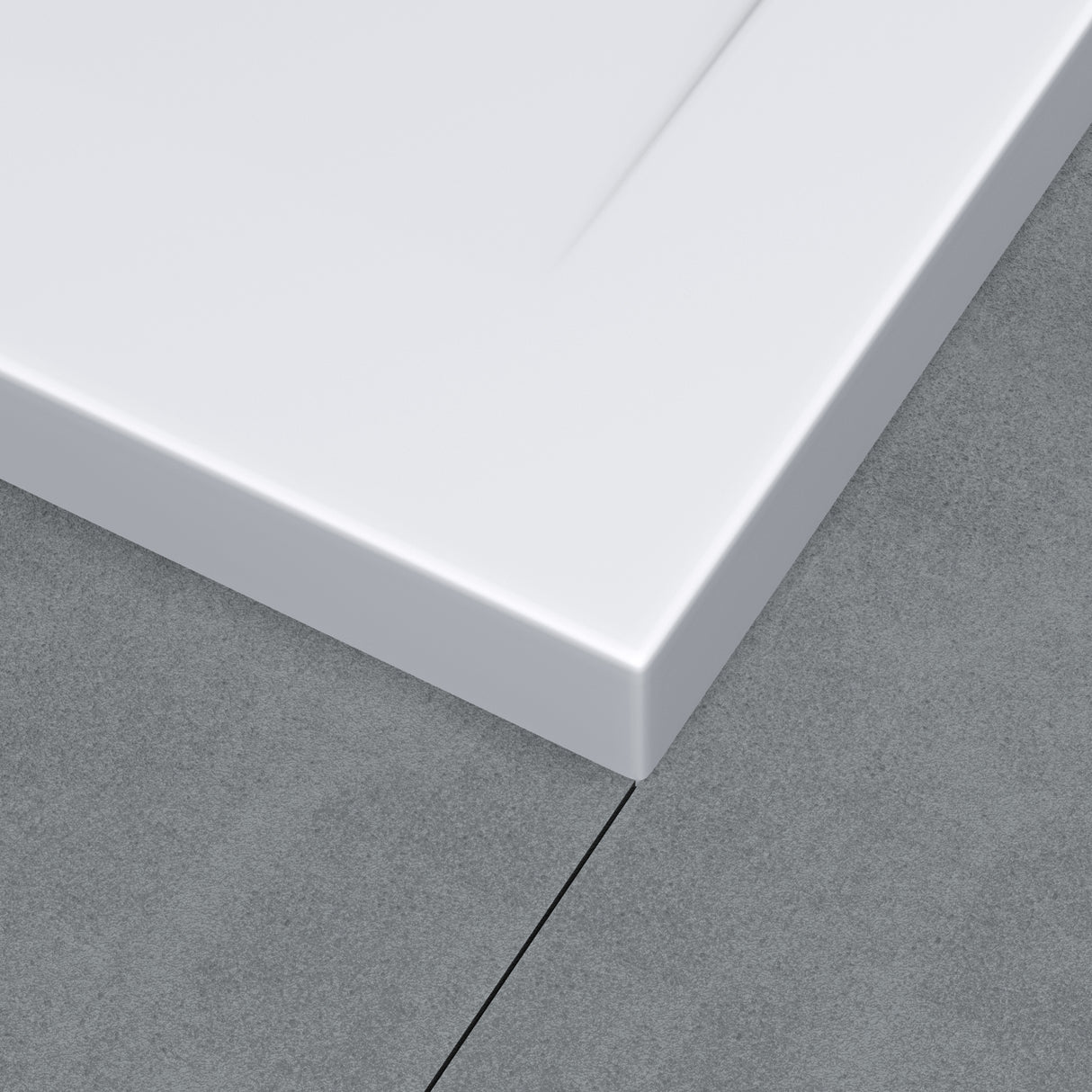 glasvilla Piatto Doccia in Pietra Artificiale Piatto Doccia Antiscivolo Geoma08