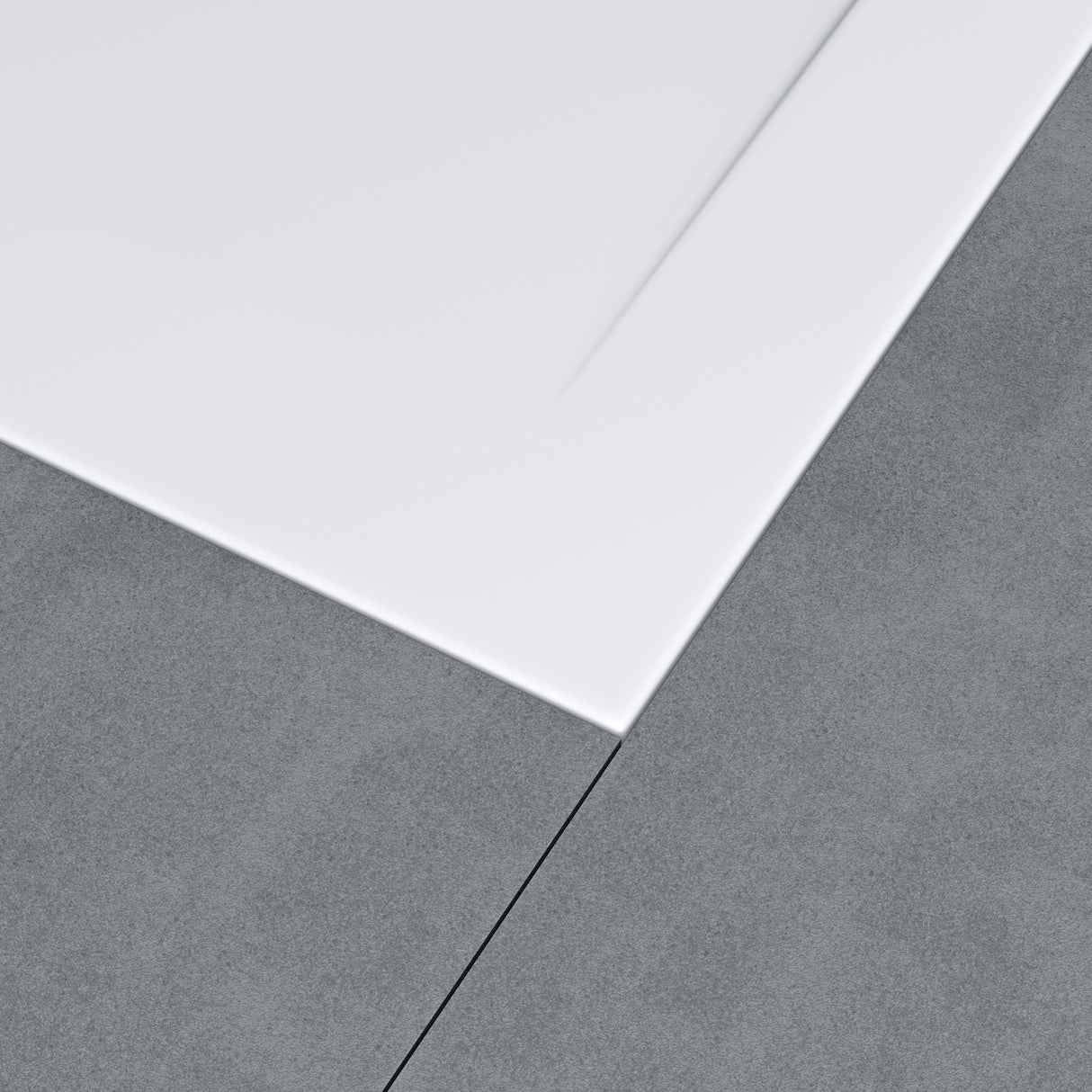 glasvilla Piatto Doccia in Pietra Artificiale Piatto Doccia Antiscivolo Geoma08