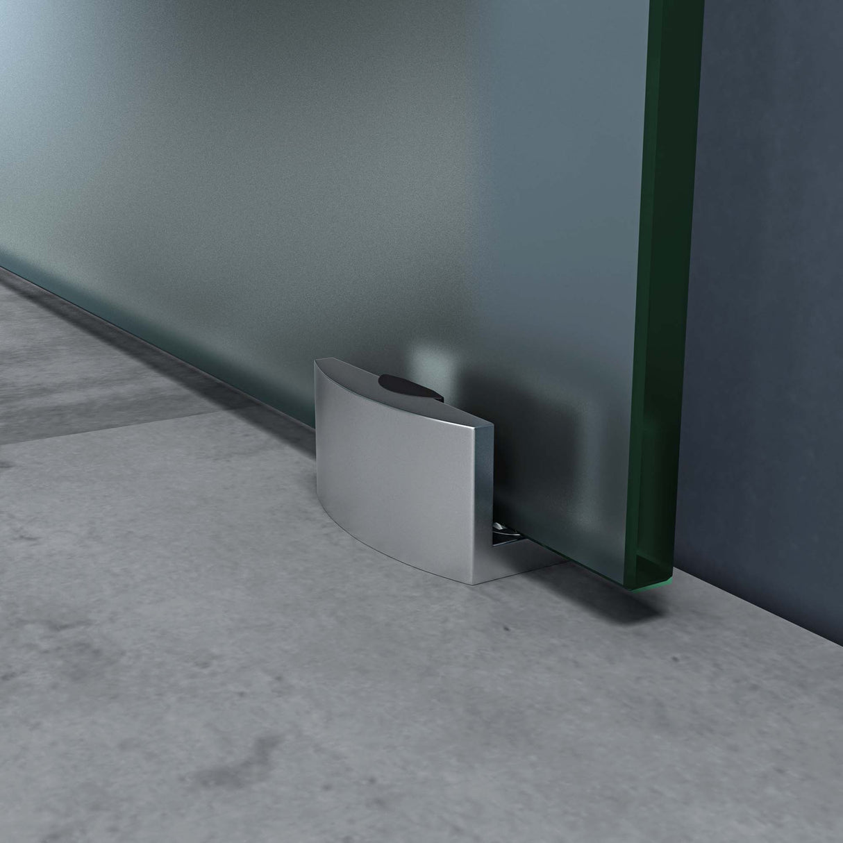 glasvilla Glasschiebetür komplettset Amalfi H: 2150mm, Griffart: Stangengriff, inkl. Softclose-Automatik, 8mm ESG-Sicherheitsglas