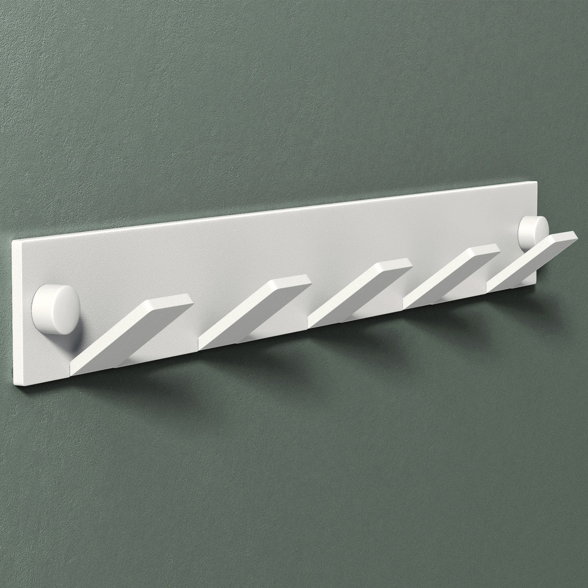 Glasvilla Design Perchero de Pared con Ganchos Plegables Stalo-02+03 – Aluminio Minimalista y Elegante