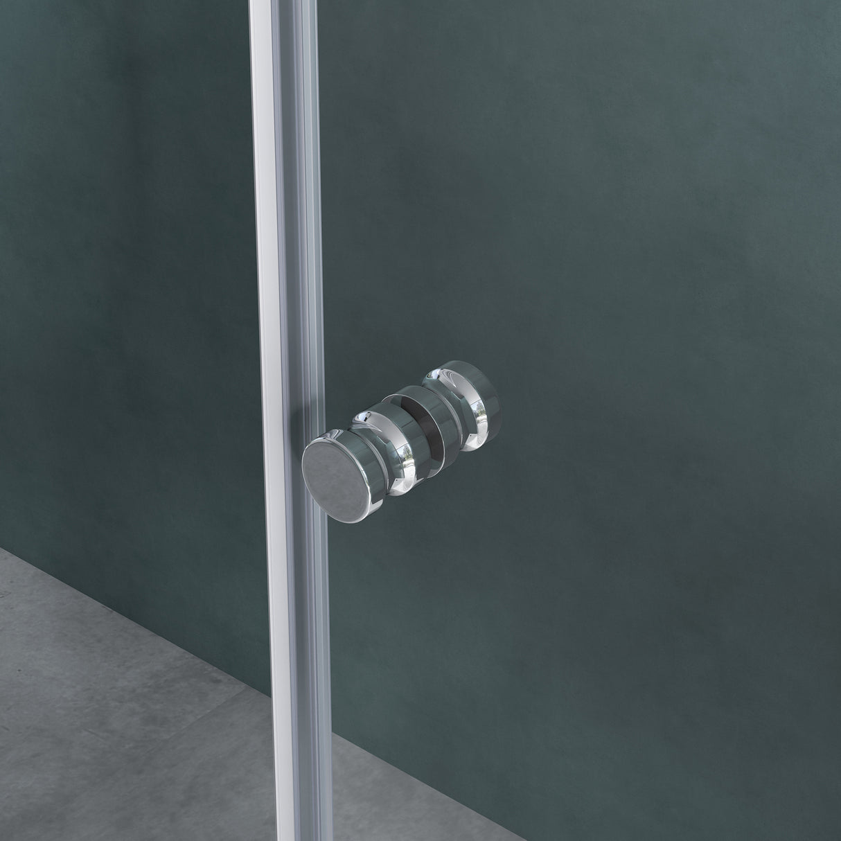 galsvilla Duschkabine Falttür 180° Klappbar & Faltbar Mit Hebe- und Senkmechaniamus Lotus-Effekt NANO Eckeinstieg R27