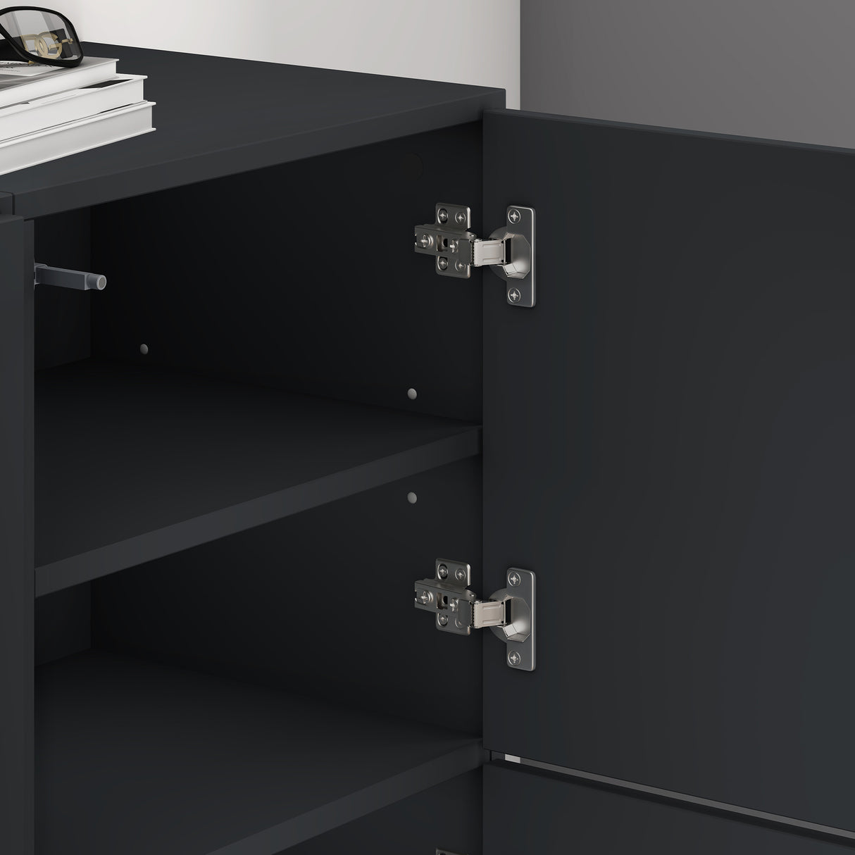 glasvilla zapatero cómoda de zapatos con 3 armarios BTH: 45x36x120 cm estante para zapatos muebles zapatero02