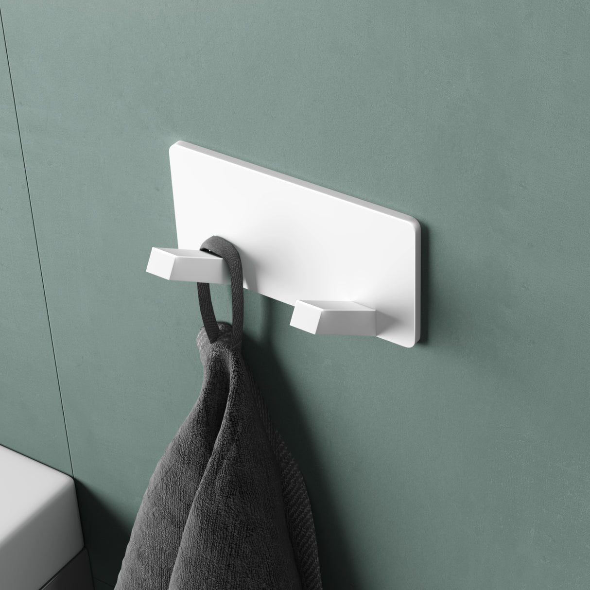 glasvilla Appendiabiti da Parete, Attaccapanni da Muro in Acciaio Inossidabile per Camera da Letto, Ingresso, Cucina, Stalo-04+05