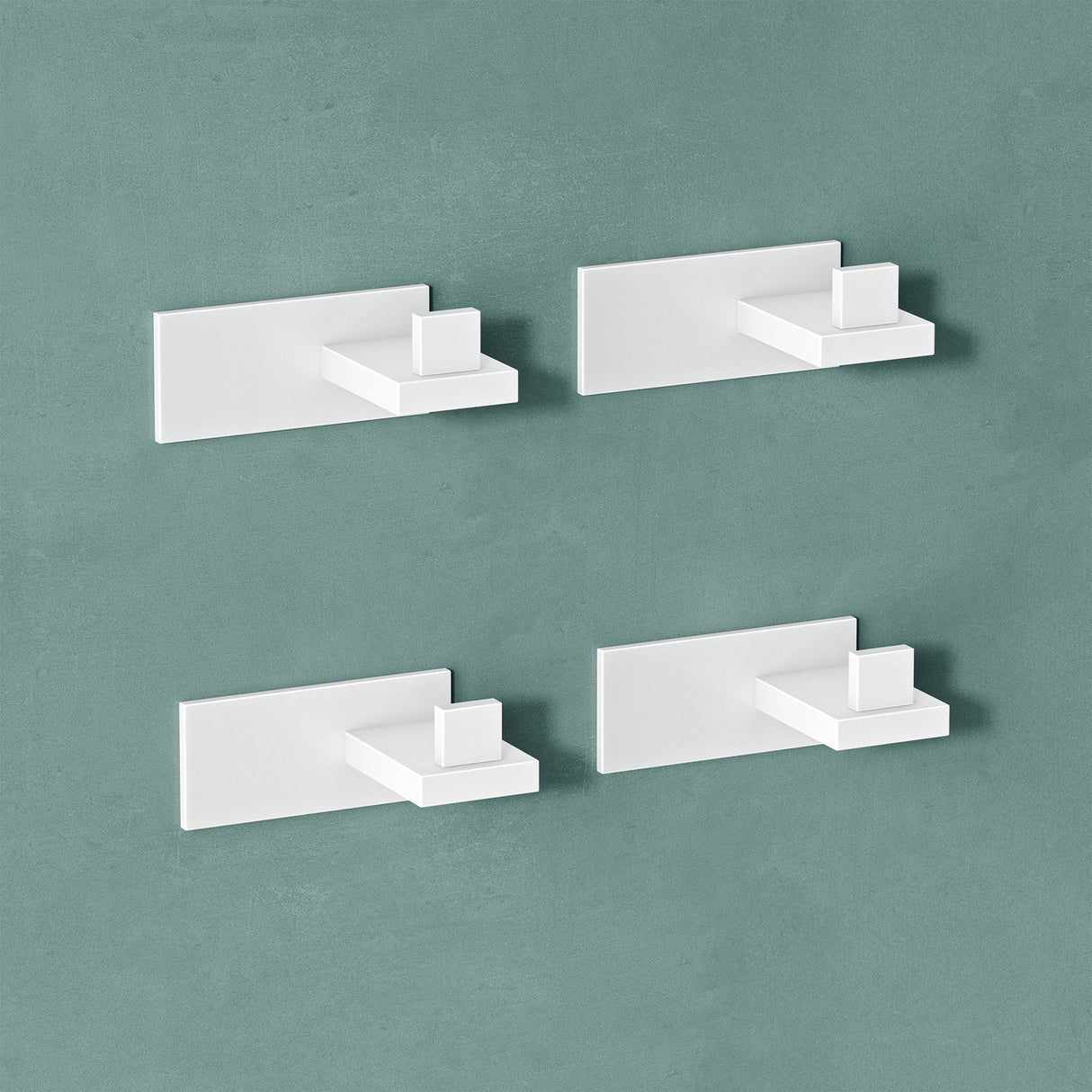 glasvilla Appendiabiti da Parete in Acciaio Inossidabile 304, Attaccapanni da Muro per Camera da Letto, Ingresso, Cucina, Stalo-06+Stalo-07