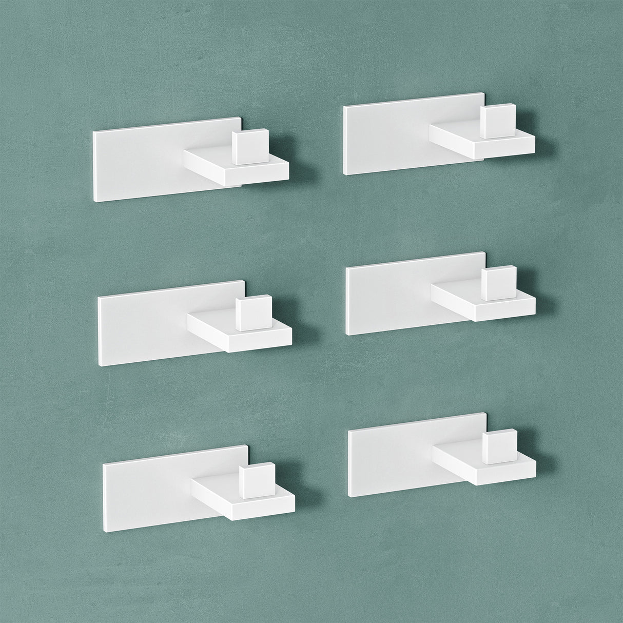 glasvilla Appendiabiti da Parete in Acciaio Inossidabile 304, Attaccapanni da Muro per Camera da Letto, Ingresso, Cucina, Stalo-06+Stalo-07