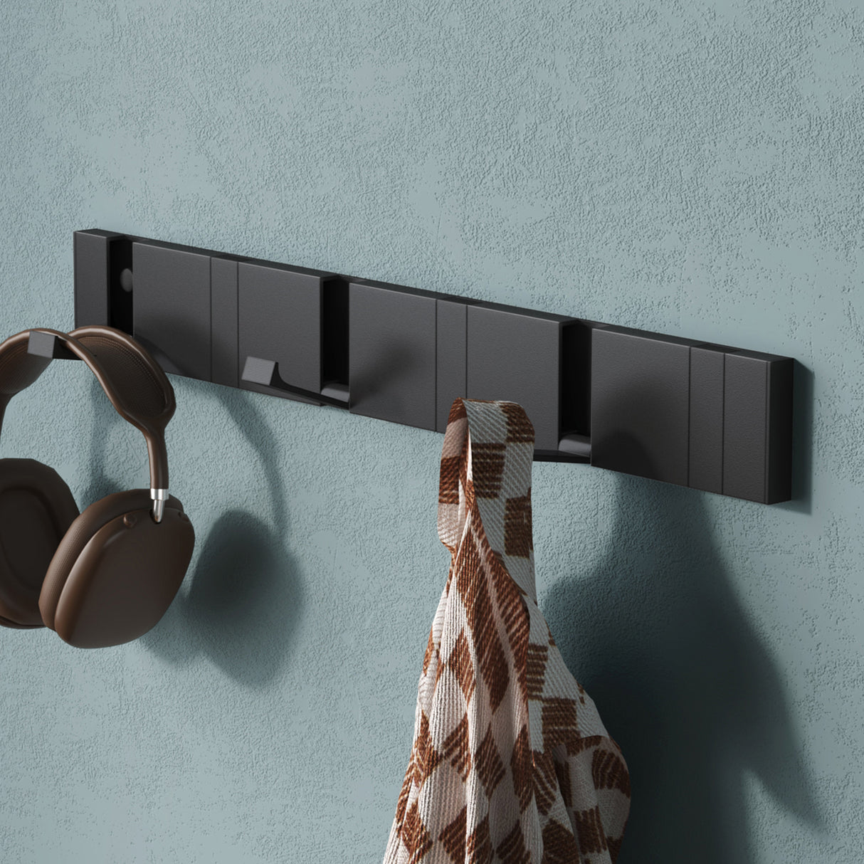 glasvilla Appendiabiti da Parete in Acciaio Inossidabile Ganci da Parete per Camera da Letto, Ingresso, Cucina, Stalo-04+05