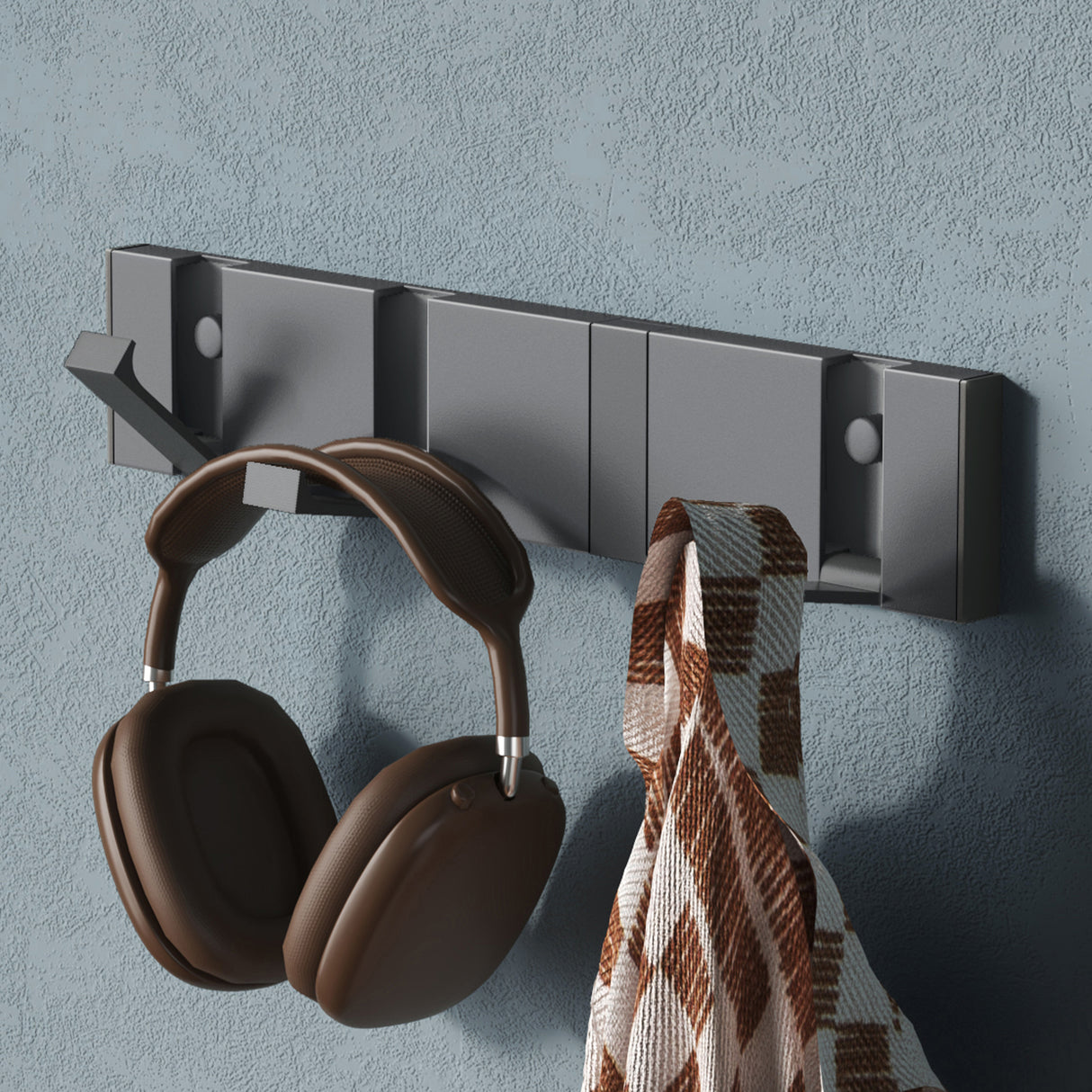 glasvilla Appendiabiti da Parete in Acciaio Inossidabile Ganci da Parete per Camera da Letto, Ingresso, Cucina, Stalo-04+05