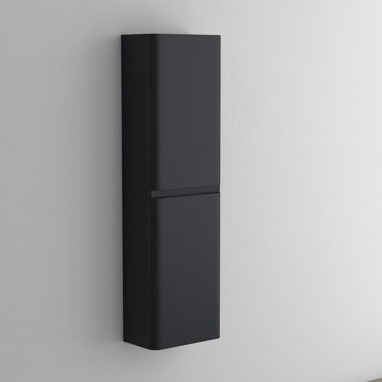 glasvilla Mobile Bagno Colonna con 2 Ante e 4 Vani Mobiletto Alto da Bagno Multiuso 35x20 cm, Armadietto Colonna per Bagno Lucca