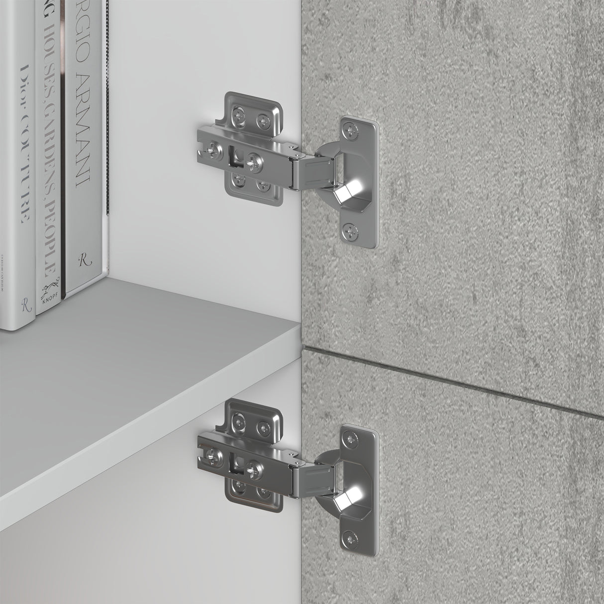 Commode de rangement à 4 portes, buffet, meuble polyvalent, meuble de rangement Glasvilla Schrank04