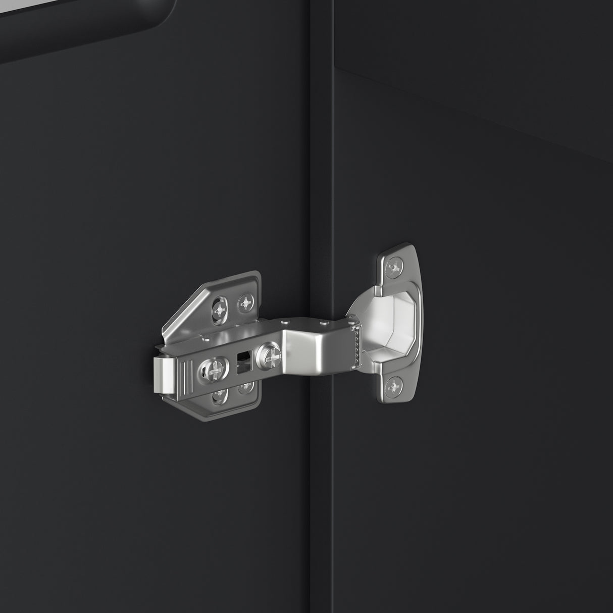 glasvilla Mobile Bagno Colonna con 2 Ante e 4 Vani Mobiletto Alto da Bagno Multiuso 35x20 cm, Armadietto Colonna per Bagno Lucca