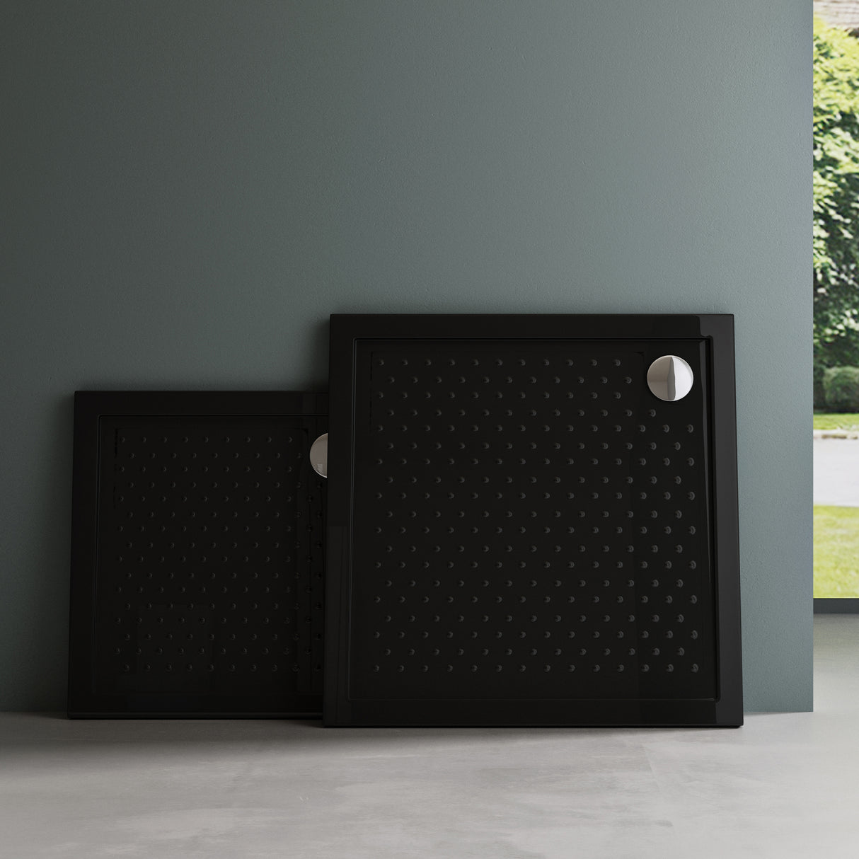 glasvilla Duschwanne Duschtasse Antirutsch de acrílico de alta calidad Cuadrada Lucia