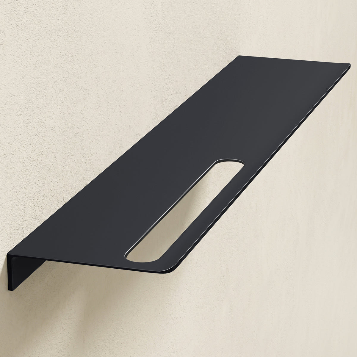 glasvilla Duschablage zum Bohren oder Kleben Duschregal Badablage aus Aluminium Badezimmerablage zur Wandmontage Badezimmer Organizer Reglo-06