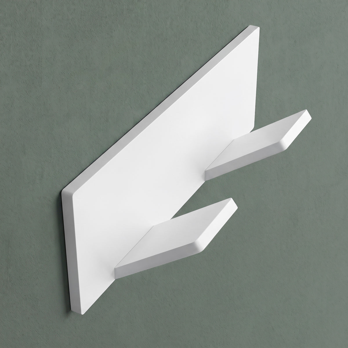 Glasvilla Design Perchero de Pared con Ganchos Plegables Stalo-02+03 – Aluminio Minimalista y Elegante