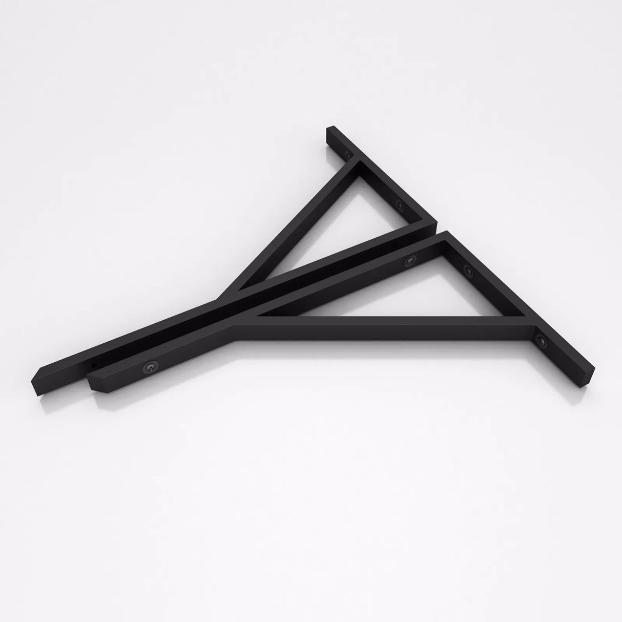 glasvilla Supporto da Parete per Lavandino Lavabo d'Appoggio Mensole in Acciaio Inossidabile WH02