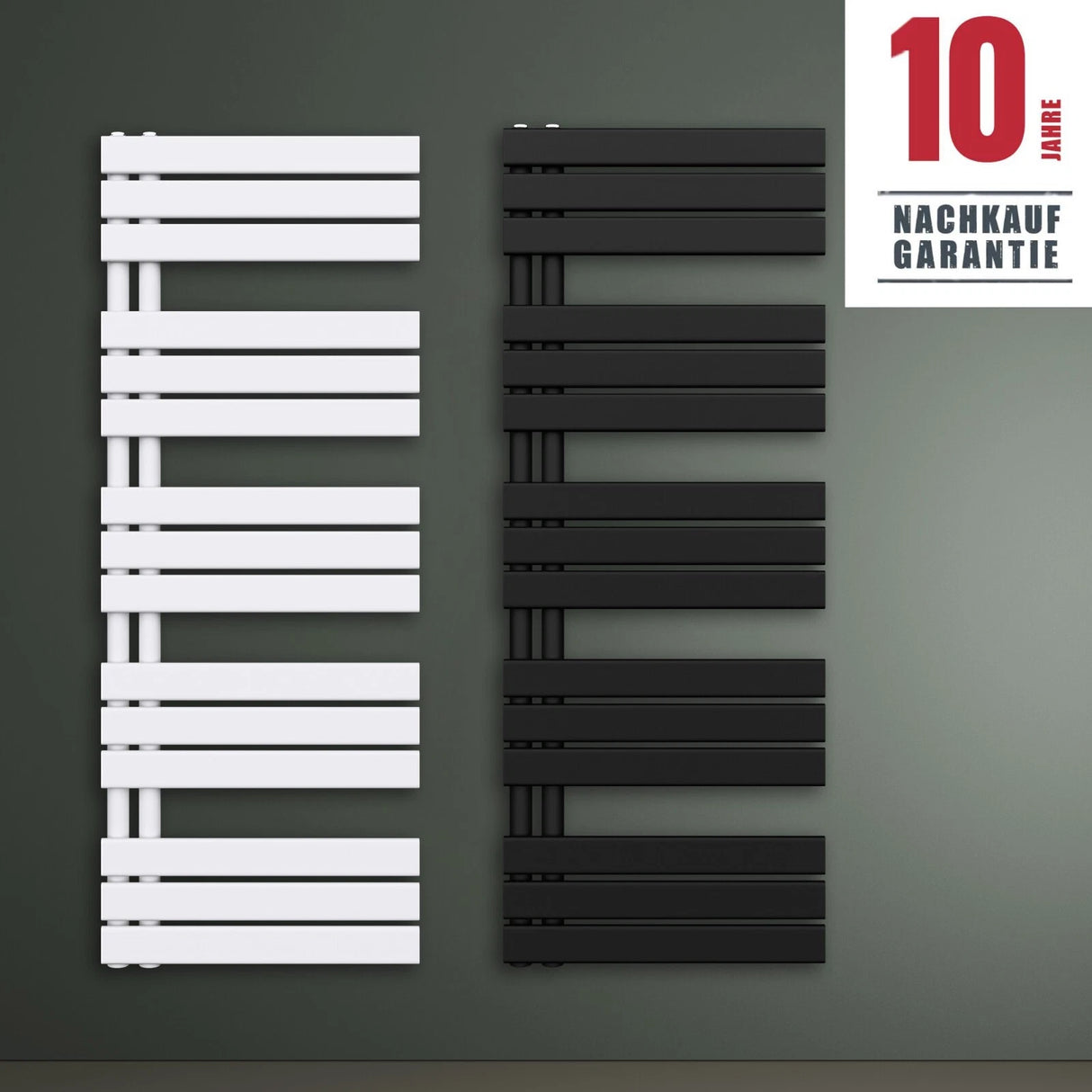 radiateur de salle de bain glasvilla radiateur sèche-serviettes de salle de bain à raccordement latéral plat sèche-serviettes FN