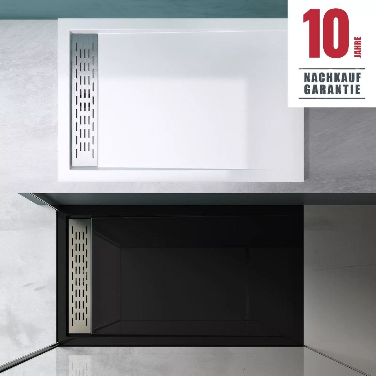 glasvilla Piatto Doccia in Acrilico Piatto Doccia Rettangolare Quadrato Xetro04