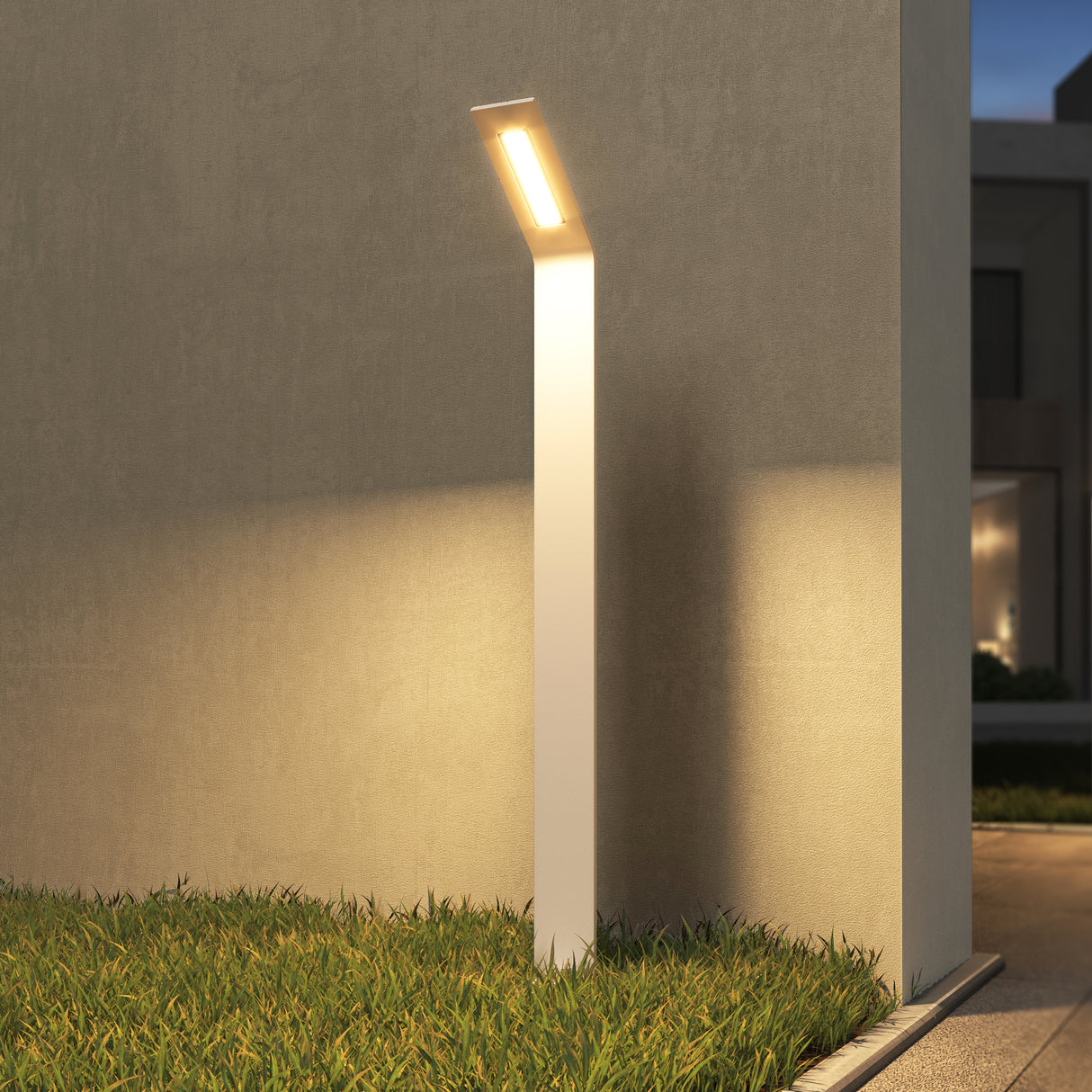 éclairage extérieur glasvilla IP65 éclairage de chemin extérieur | Borne lumineuse pour jardin, lampadaire 3000K, lampe de jardin | Lampe d'extérieur lampadaire 6W Scout 