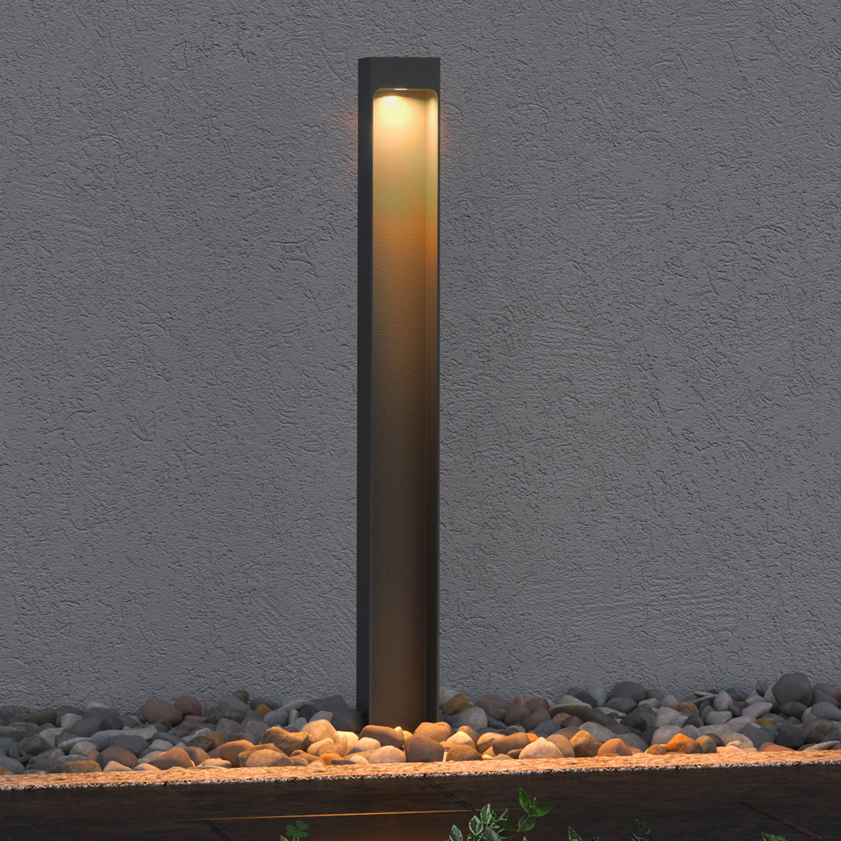 éclairage extérieur glasvilla IP65 éclairage de chemin extérieur | Borne d'éclairage extérieure pour jardin, lampadaire de jardin 3000K | Lampadaire d'extérieur 5W BaldersLights 