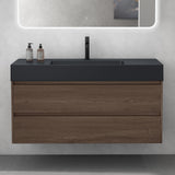 Ensemble de meubles de salle de bain Glasvilla Meubles de salle de bain 120 cm Meuble vasque avec meuble bas Profond 