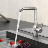glasvilla Rubinetto per Cucina, 2 Modalità con Doccetta Estraibile, Rubinetto Lavello Cucina in Acciaio Inossidabile 304 con Cartuccia Ceramica, Tubi e Accesorri, Turnix-04