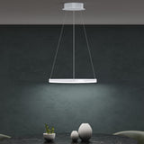 glasvilla Pendelleuchte 50cm LED Hängelampe Dynamisches Wellendesign 3000K/4000K/6000K Verstellbares Kabel 16W Hängeleuchte für Esszimmer Wohnzimmer Schlafzimmer