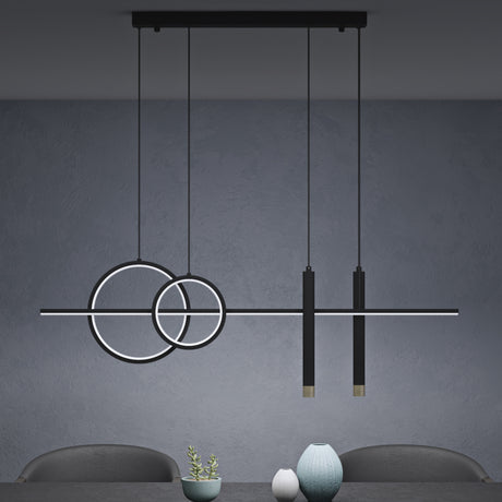 Suspension Glasvilla LED, lampe suspendue réglable avec câble, luminaire suspendu pour salle à manger, salon, chambre à coucher 
