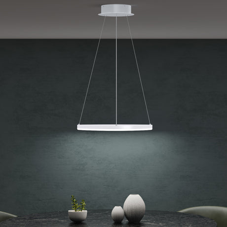 Suspension Glasvilla LED, lampe suspendue réglable avec câble, luminaire suspendu pour salle à manger, salon, chambre à coucher 