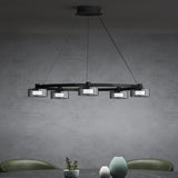 Suspension Glasvilla LED, lampe suspendue réglable avec câble, luminaire suspendu pour salle à manger, salon, chambre à coucher 
