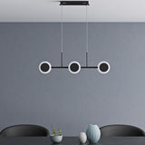 Suspension Glasvilla LED à intensité variable avec télécommande et câble réglable pour salle à manger, salon, chambre à coucher 