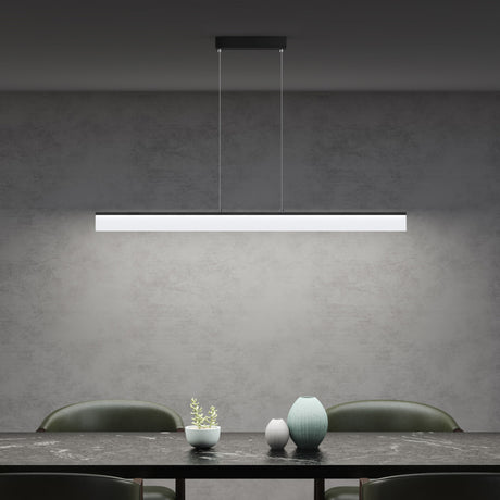 Suspension Glasvilla LED à intensité variable avec télécommande et câble réglable pour salle à manger, salon, chambre à coucher 