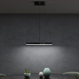 glasvilla Pendelleuchte 50cm LED Hängelampe Dynamisches Wellendesign 3000K/4000K/6000K Verstellbares Kabel 16W Hängeleuchte für Esszimmer Wohnzimmer Schlafzimmer