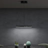 glasvilla Pendelleuchte 50cm LED Hängelampe Dynamisches Wellendesign 3000K/4000K/6000K Verstellbares Kabel 16W Hängeleuchte für Esszimmer Wohnzimmer Schlafzimmer