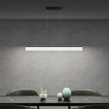 Suspension Glasvilla LED à intensité variable avec télécommande et câble réglable pour salle à manger, salon, chambre à coucher 