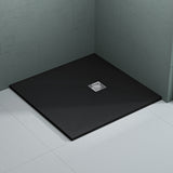 Glasvilla Design – Plato de ducha de mineralguss Geoma09, altura 3 cm, montaje a ras de suelo