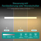 Suspension Glasvilla LED à intensité variable avec télécommande et câble réglable pour salle à manger, salon, chambre à coucher 