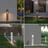 Luminaire extérieur glasvilla ⌀120xH700mm IP65 éclairage de chemin extérieur | Borne lumineuse pour jardin, lampadaire 3000K, lampe de jardin | Lampadaire d'extérieur 10W NeoForge 