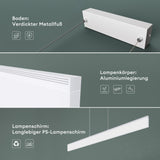 Suspension Glasvilla LED à intensité variable avec télécommande et câble réglable pour salle à manger, salon, chambre à coucher 