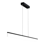 Suspension Glasvilla LED à intensité variable avec télécommande et câble réglable pour salle à manger, salon, chambre à coucher 